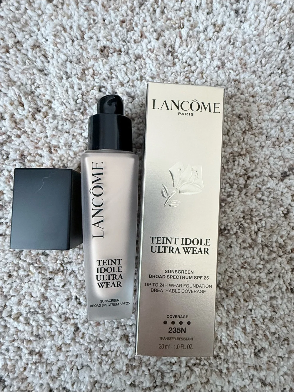 Lancome never used